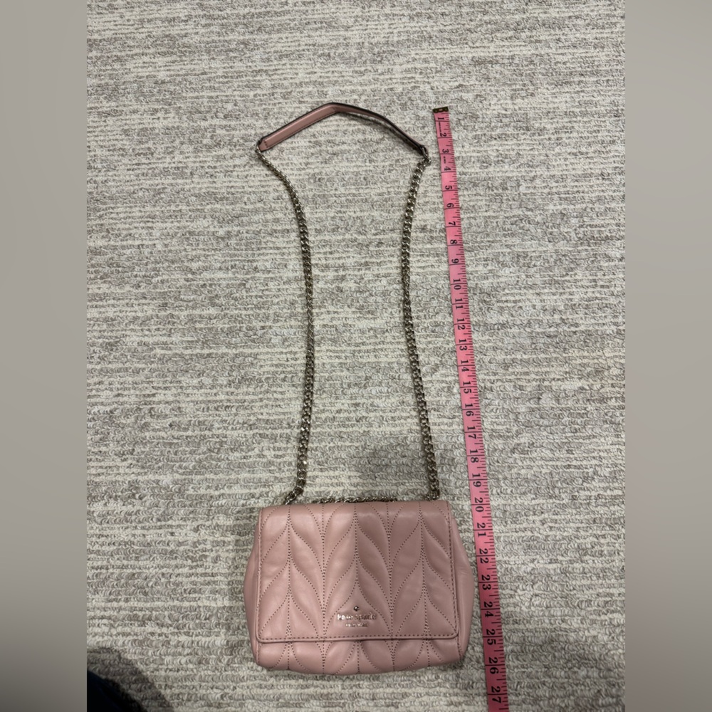 Kate Spade Pink Quilted Shoulder Bag - Picture 4 of 8